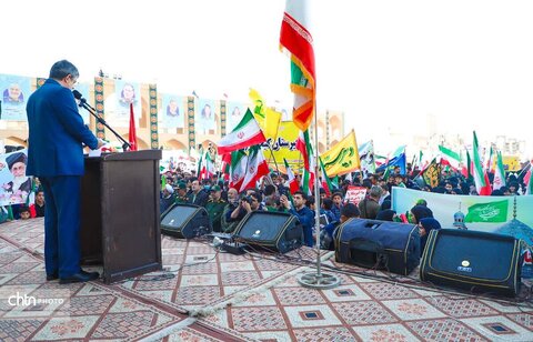 حماسه حضور در دل تاریخ؛ مردم دارالعباده در یوم‌الله ۱۳ آبان