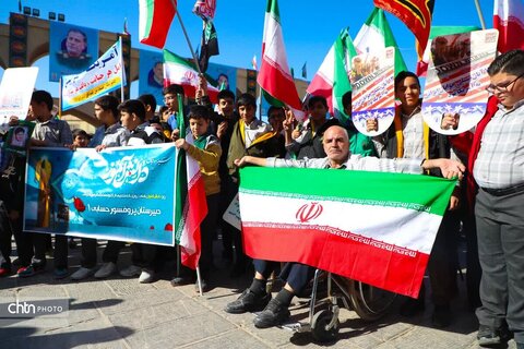 حماسه حضور در دل تاریخ؛ مردم دارالعباده در یوم‌الله ۱۳ آبان