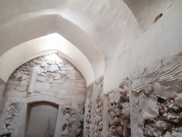 مرمت حمام تاریخی ملا بابا در کازرون آغاز شد