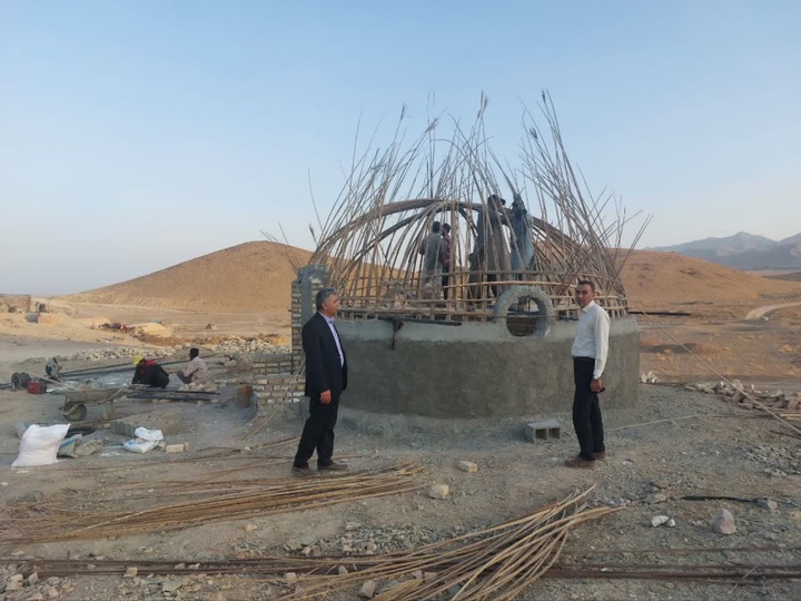 بازدید معاون گردشگری از پروژه‌های عمرانی و طرح‌های سرمایه‌گذاری درمیان