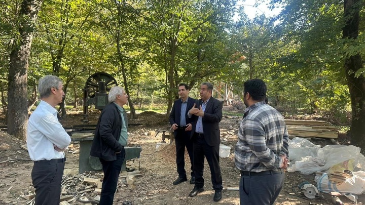 بازدید رئیس پژوهشگاه میراث‌فرهنگی و گردشگری از ۲ پروژه میراث‌فرهنگی گلستان