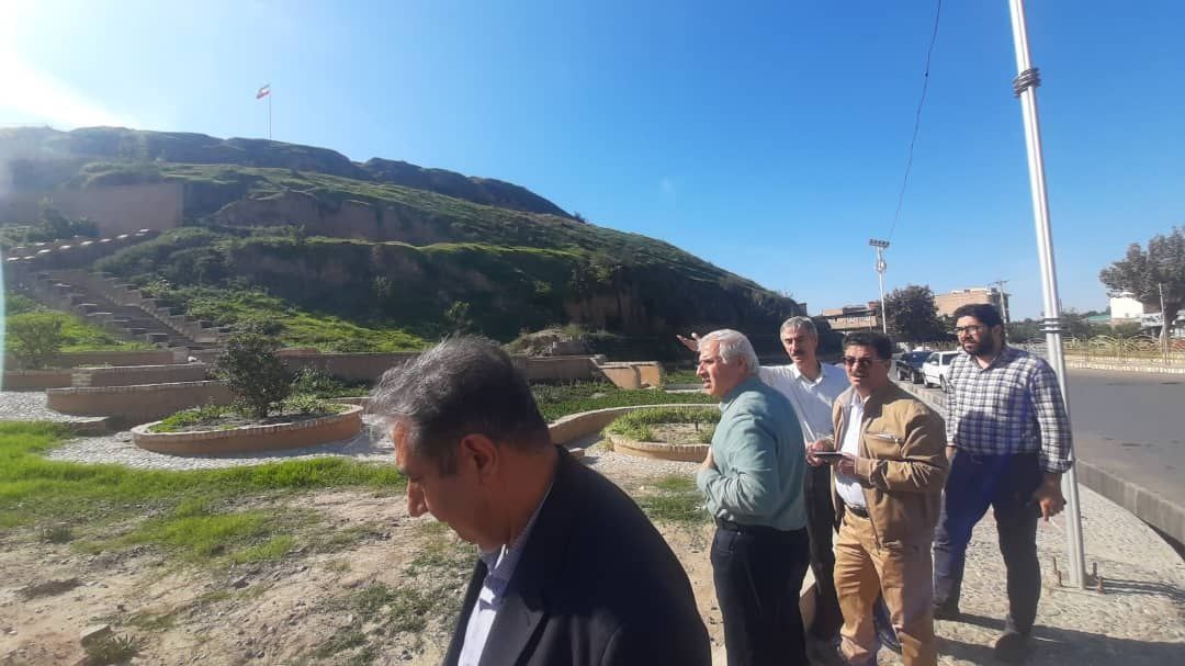 بازدید رئیس پژوهشگاه میراث‌فرهنگی و گردشگری از ۲ پروژه میراث‌فرهنگی گلستان