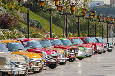 رالی‌تور پاییزه خودروهای کلاسیک تهران _دیزین