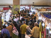 روایت زنده پیوند هنر و زندگی، حضور پرشور مردم در هفدهمین نمایشگاه صنایع‌دستی کرمان