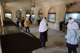 بازدید دانش‌آموزان از مجموعه فرهنگی تاریخی قلعه چالشتر