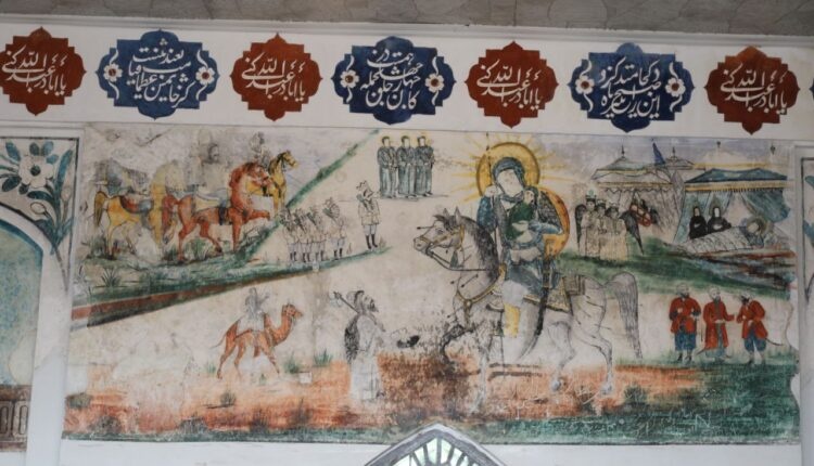 ۵مجلس؛ سنت نگارگری بربقعه میراثی لنگرود