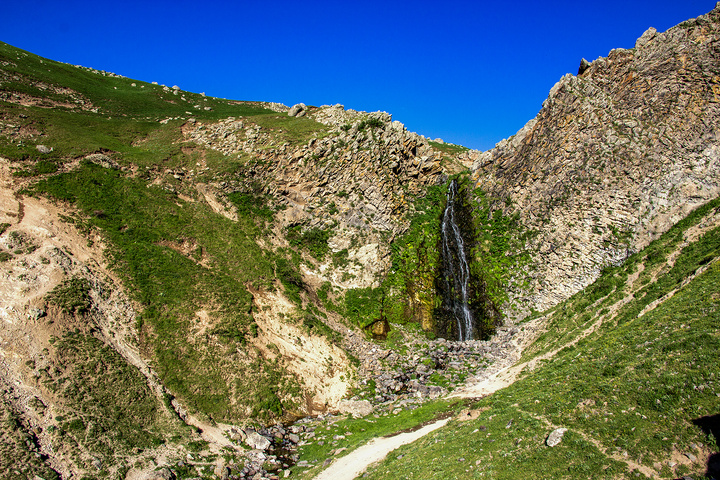 طبیعت دل‌انگیز و آبشار خروشان سردابه اردبیل؛ جلوه‌ای از زیبایی‌های سبلان