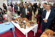 افتتاح نمایشگاه تخصصی سفال و سرامیک در همدان با حضور معاون صنایع‌دستی و هنرهای سنتی کشور