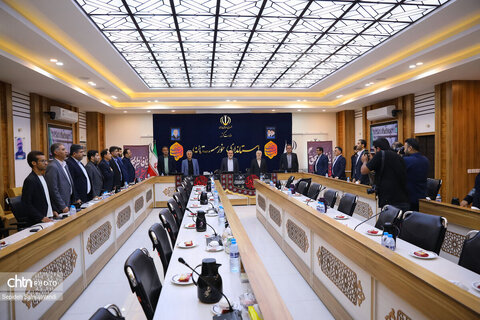 برگزاری نشست هماهنگی و امضای تفاهم‌نامه قائم مقام و معاون وزیر میراث فرهنگی و استانداری خوزستان