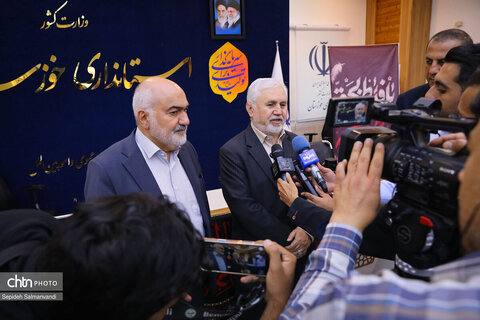 برگزاری نشست هماهنگی و امضای تفاهم‌نامه قائم مقام و معاون وزیر میراث فرهنگی و استانداری خوزستان