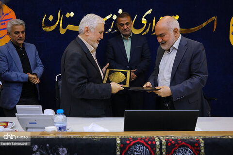 برگزاری نشست هماهنگی و امضای تفاهم‌نامه قائم مقام و معاون وزیر میراث فرهنگی و استانداری خوزستان