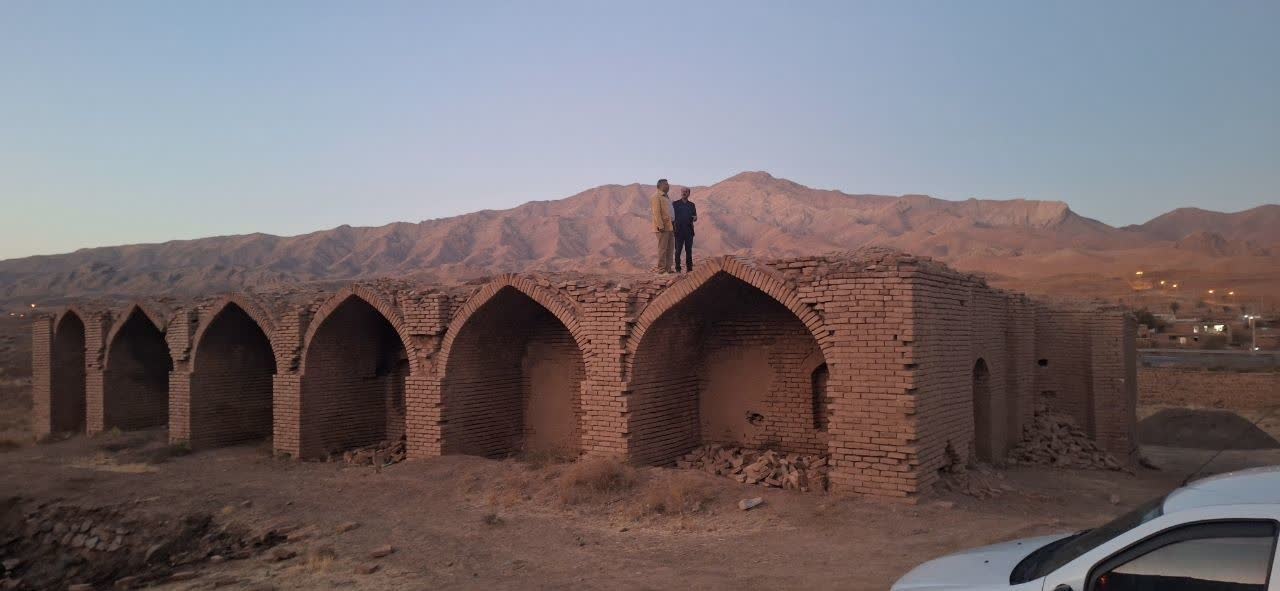 آغاز مرمت و ساماندهی پنجمین کاروانسرای تاریخی تربت حیدریه