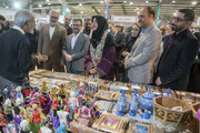 آغاز به کار پانزدهمین نمایشگاه سراسری صنایع‌دستی کشور در کرمانشاه