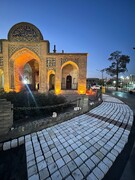 اجرای سنگ‌فرش میدان ارگ، گامی در راستای اعتلای قلب گردشگری شهر سمنان