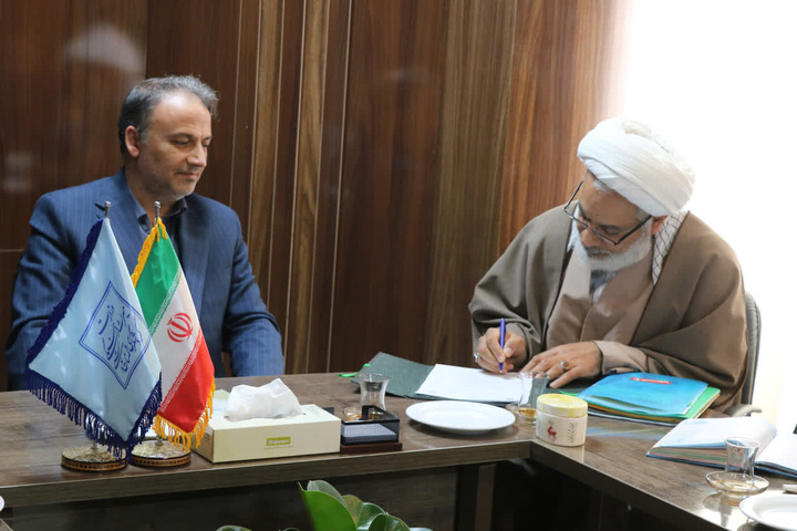 انعقاد تفاهم‌نامه همکاری اداره‌کل میراث‌فرهنگی خراسان شمالی با ستاد اقامه نماز استان