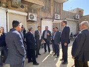 بازدید معاون استاندار از پروژه های مهم میراث فرهنگی یزد