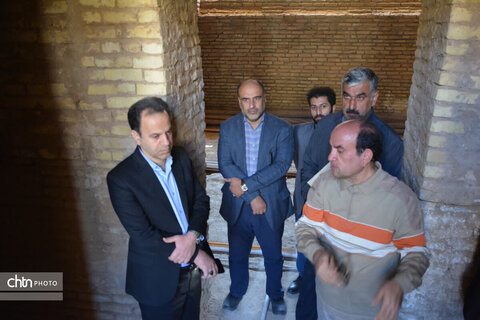 بازدید معاون استاندار از پروژه های مهم میراث فرهنگی یزد
