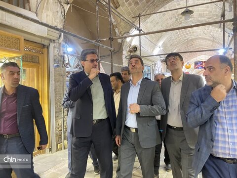 بازدید معاون استاندار از پروژه های مهم میراث فرهنگی یزد
