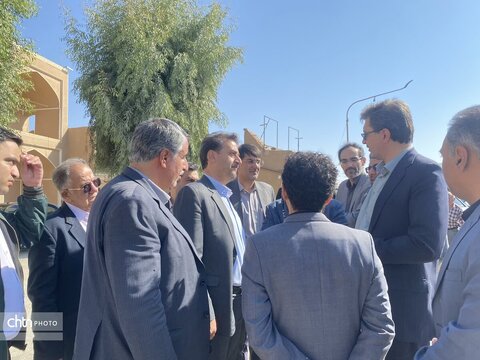 بازدید معاون استاندار از پروژه های مهم میراث فرهنگی یزد