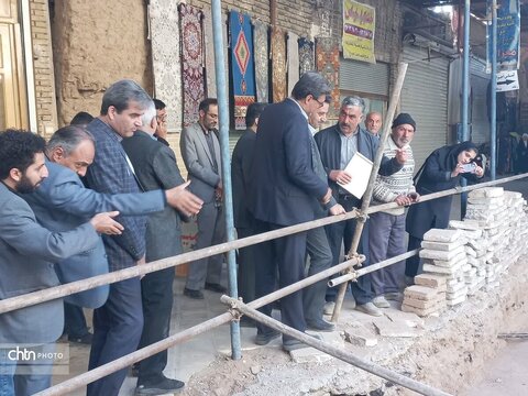بازدید معاون استاندار از پروژه های مهم میراث فرهنگی یزد
