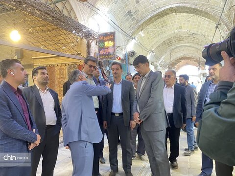 بازدید معاون استاندار از پروژه های مهم میراث فرهنگی یزد
