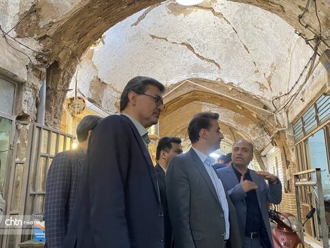 بازدید معاون استاندار از پروژه های مهم میراث فرهنگی یزد
