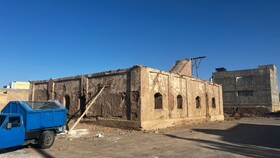 آغاز مرمت ابنیه تاریخی شهرستان انار