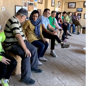 بازدید اعضای انجمن و راهنمایان گردشگری استان خراسان رضوی از جاذبه‌های شهرستان فردوس