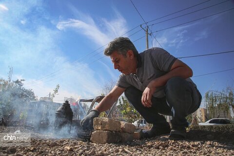 جشنواره املت سیب‌زمینی و چای آتیشی در بجنورد
