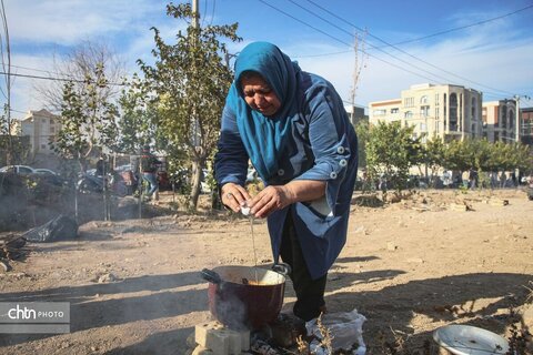جشنواره املت سیب‌زمینی و چای آتیشی در بجنورد