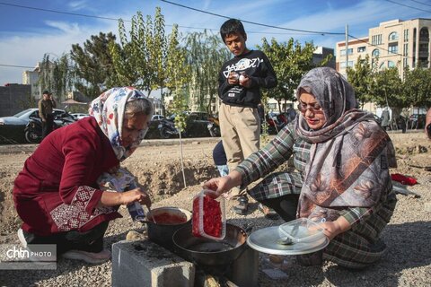 جشنواره املت سیب‌زمینی و چای آتیشی در بجنورد