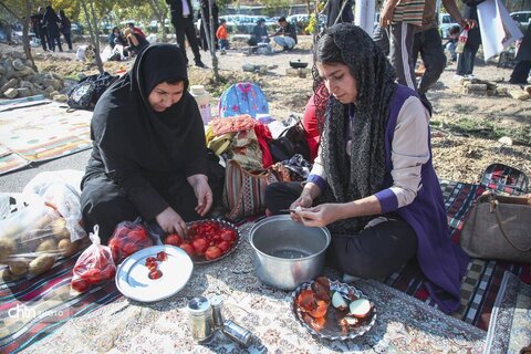 جشنواره املت سیب‌زمینی و چای آتیشی در بجنورد