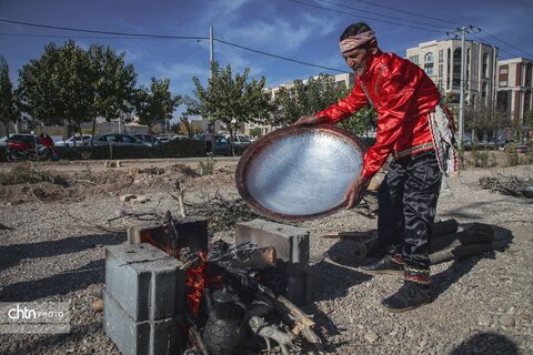 جشنواره املت سیب‌زمینی و چای آتیشی در بجنورد