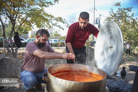 جشنواره املت سیب‌زمینی و چای آتیشی در بجنورد