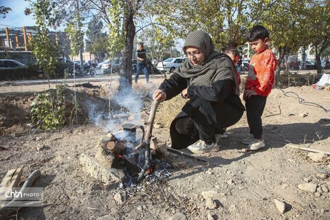 جشنواره املت سیب‌زمینی و چای آتیشی در بجنورد