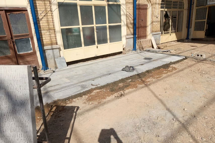 آغاز عملیات مرمت مسجد تاریخی آخوند در خمینی‌شهر