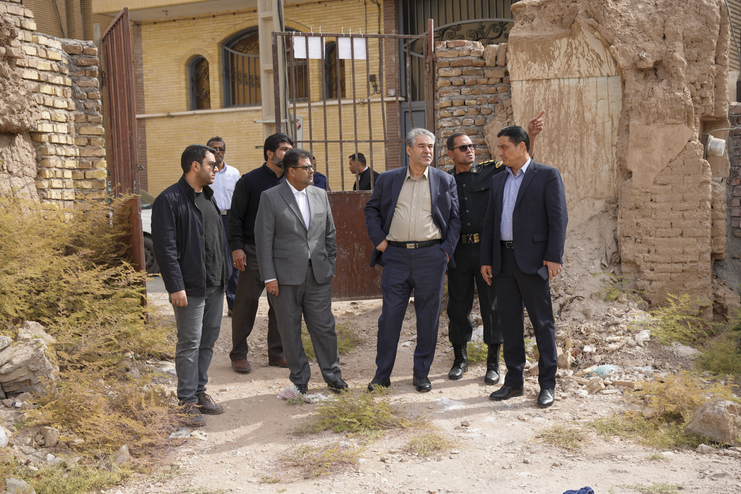 حضور معاون توسعه مدیریت وزارت میراث‌فرهنگی در جمع کارکنان کرمان