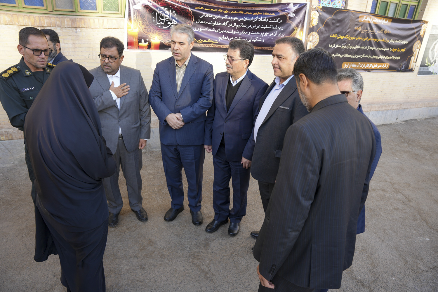 حضور معاون توسعه مدیریت و منابع وزارت میراثفرهنگی در مراسم یادبود زندهیاد امین ماهانی