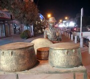 المان‌های صنایع‌دستی در معابر اصلی اراک/ جلوه‌ای ماندگار از هویت فرهنگی و هنری شهری