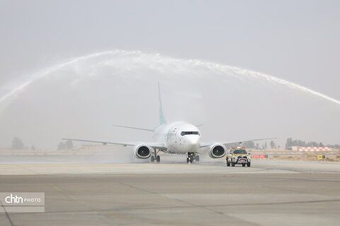 آئین افتتاح نخستین ایرلاین استان اصفهان