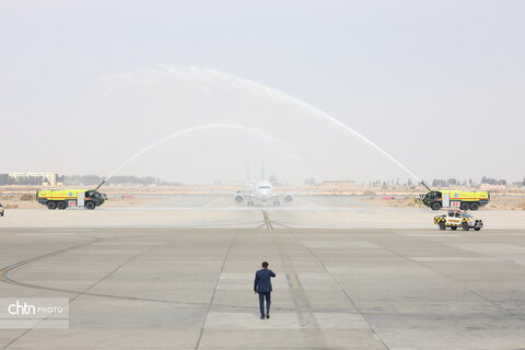 آئین افتتاح نخستین ایرلاین استان اصفهان