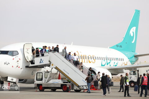 آئین افتتاح نخستین ایرلاین استان اصفهان