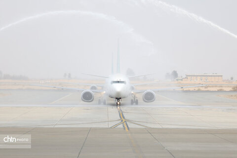 آئین افتتاح نخستین ایرلاین استان اصفهان