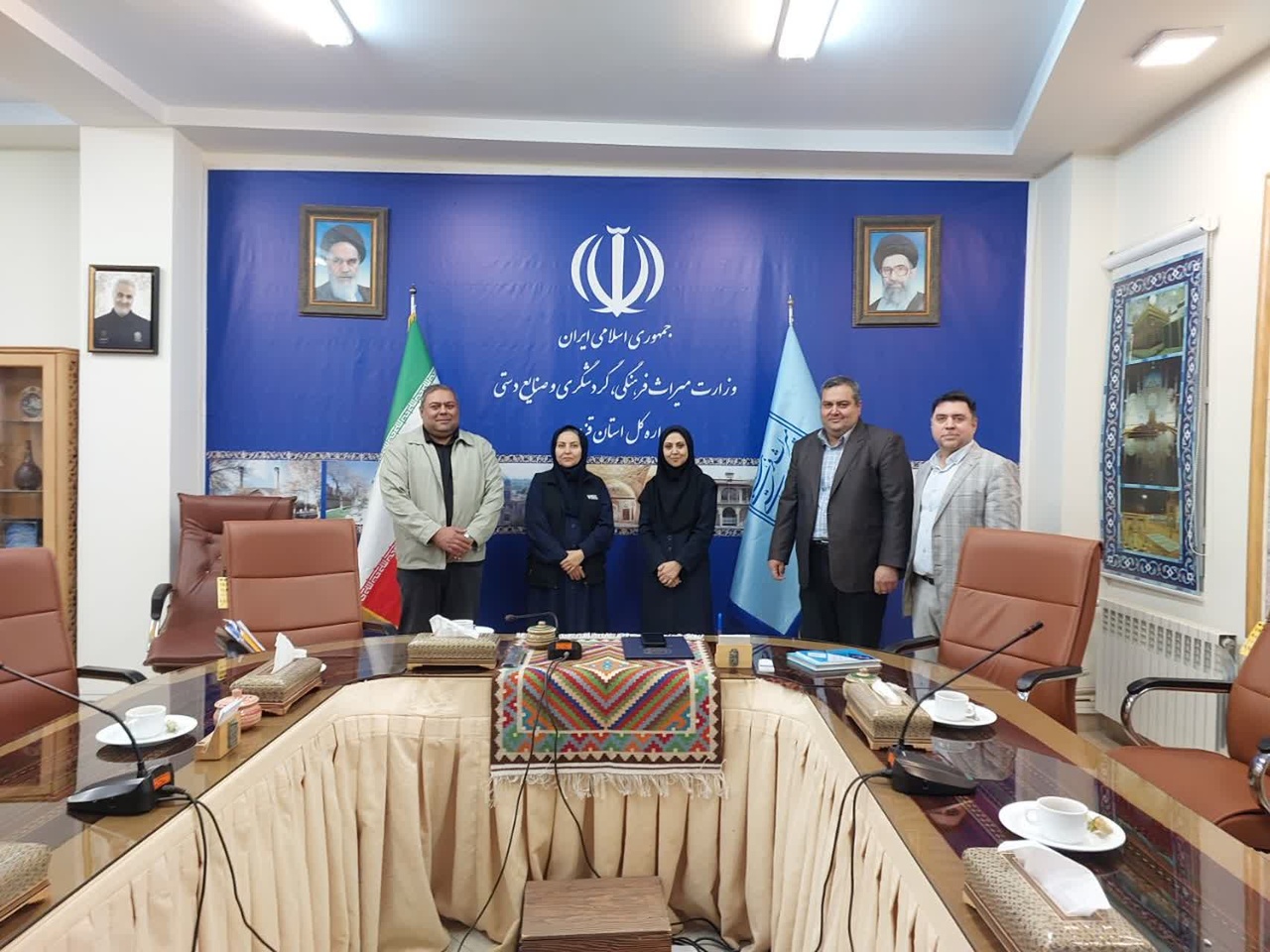 بررسی نیازهای کارشناسی در حوزه بناهای تاریخی در نشست سرپرست میراث‌فرهنگی قزوین با کارشناسان رسمی دادگستری