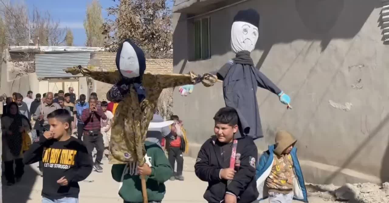 برگزاری مراسم سنتی و آئینی آبانگان در روستای گردشگری حصار تربت حیدریه