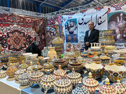حضور پررنگ هنرمندان قمی در نمایشگاه صنایع‌دستی کرمانشاه