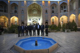 میزبانی مجموعه گنجعلیخان کرمان از معاون توسعه مدیریت و منابع وزارت میراث‌فرهنگی