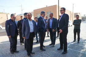 بازدید میدانی استاندار یزد از بازار سنتی و گارگاهای مهم مرمتی بافت تاریخی یزد ؛ دستور تسریع در مرمت پروژه‌های اولویت‌دار