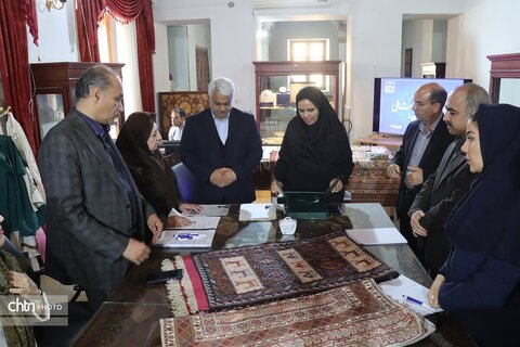 هشتمین دوره داوری مهر اصالت ملی خراسان رضوی در خانه ملک مشهد برگزار شد