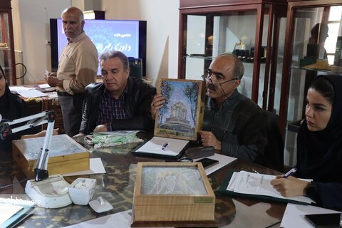 هشتمین دوره داوری مهر اصالت ملی خراسان رضوی در خانه ملک مشهد برگزار شد